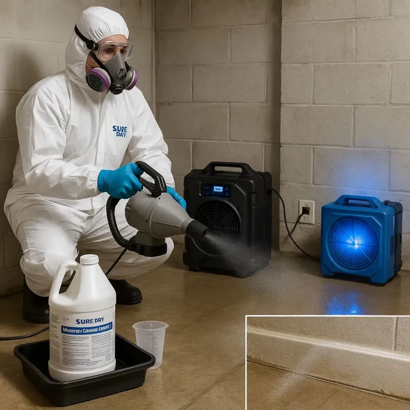 Sanitization and Odor Removal process in Seekonk, MA