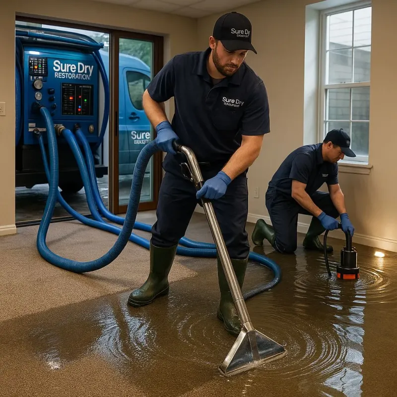 Water Extraction and Removal process in Seekonk, MA
